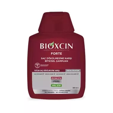 شامپو ضد ریزش بیوکسین فورت Bioxcin Forte مناسب تمام موها حجم 300 اورجینال